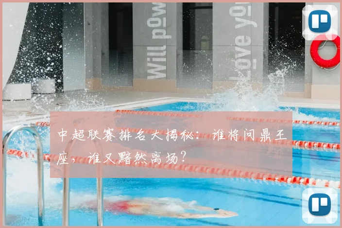 中超联赛排名大揭秘：谁将问鼎王座，谁又黯然离场？